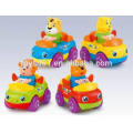 Mini Cartoon Friction Car Toys For Baby Mini Plastic Car